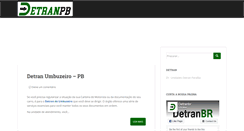 Desktop Screenshot of detranpb.org